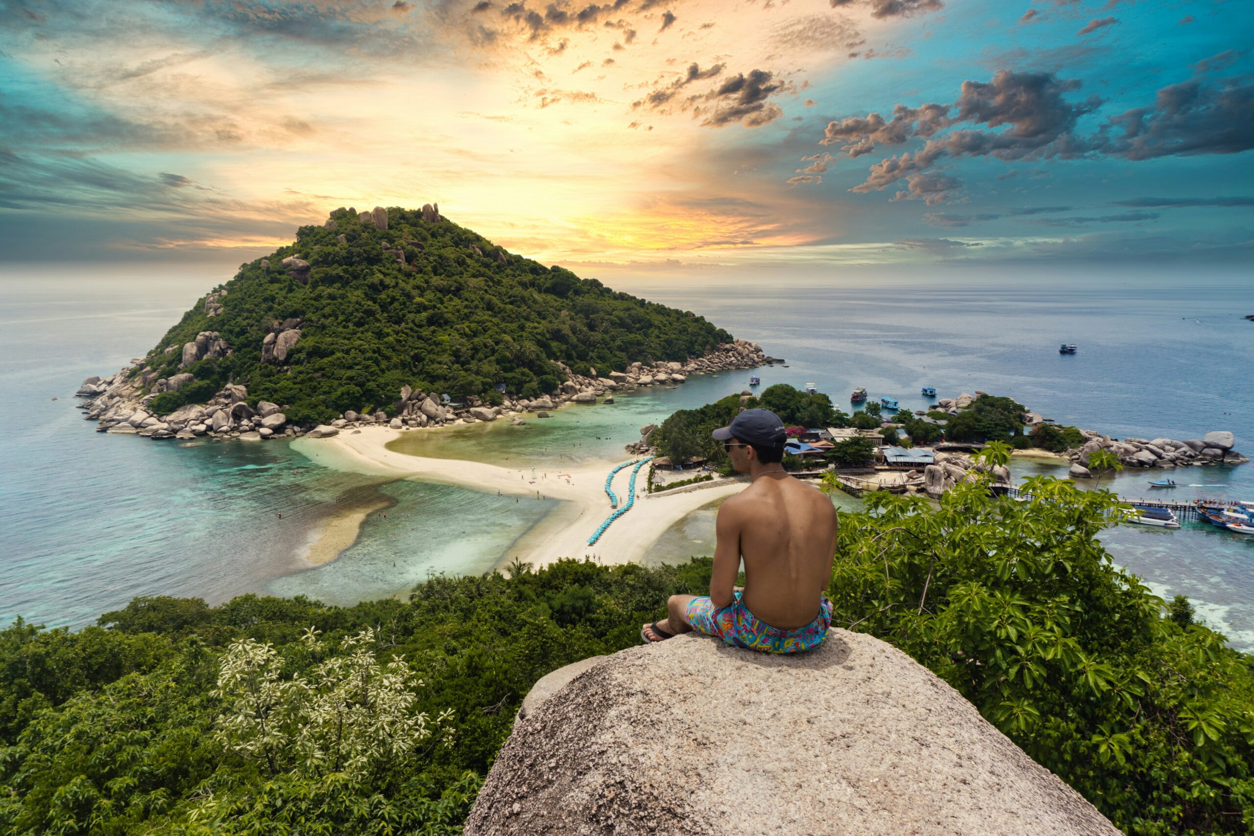 “Traveler planning a budget-friendly trip to Thailand”