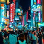 First-time traveler exploring Japan